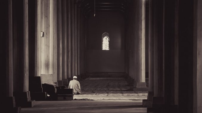 muslim in prayer